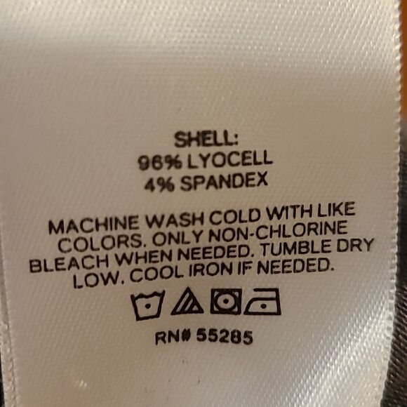 Express womens‎ soft gray lycocell stretch flowy scoop neck tank top - Picture 4 of 5